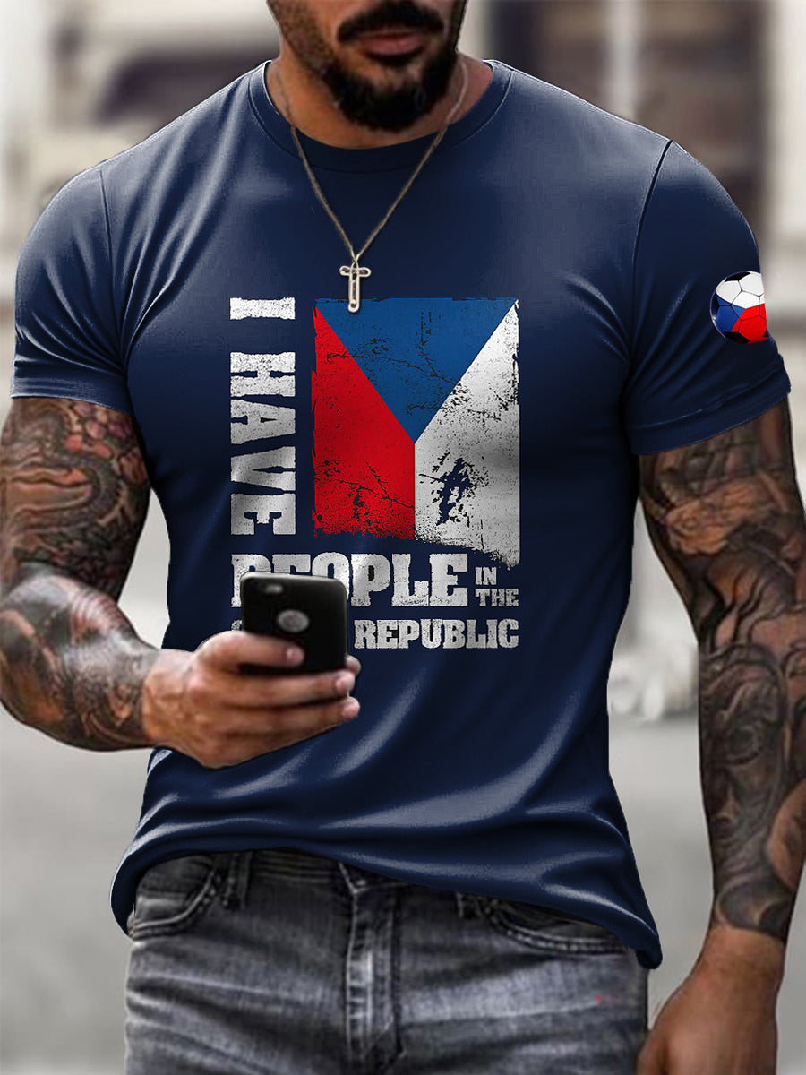 I have people in the czech republic czech flag t-shirt