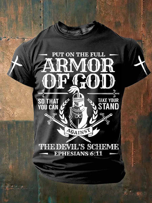 Retro faith print t-shirt