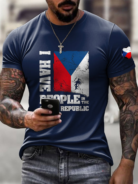 I have people in the czech republic czech flag t-shirt