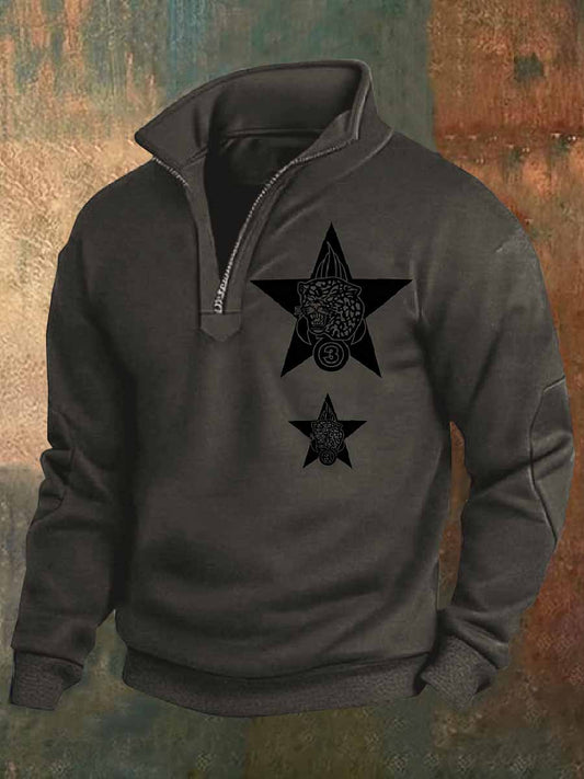 Sweatshirt décontracté vintage pour hommes