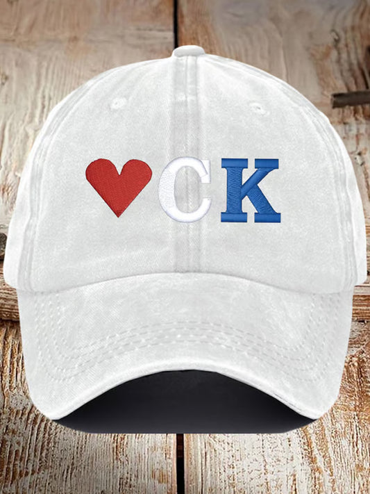 Unisex charlie kirk pamětní tištěný klobouk