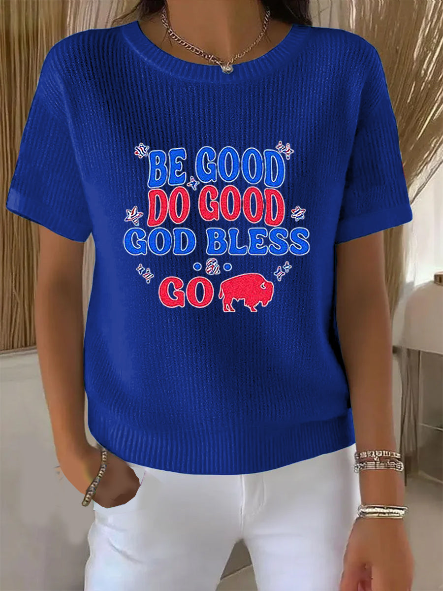Ročník americký fotbal buffalo účty vytisknout pohodlné neformální bavlny s krátkými rukávy t-shirt