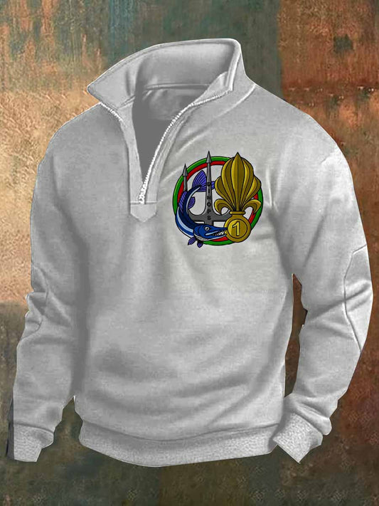 Sweatshirt décontracté vintage pour hommes