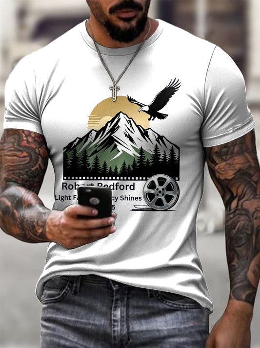 Pánské vintage commemorative casual tshirt