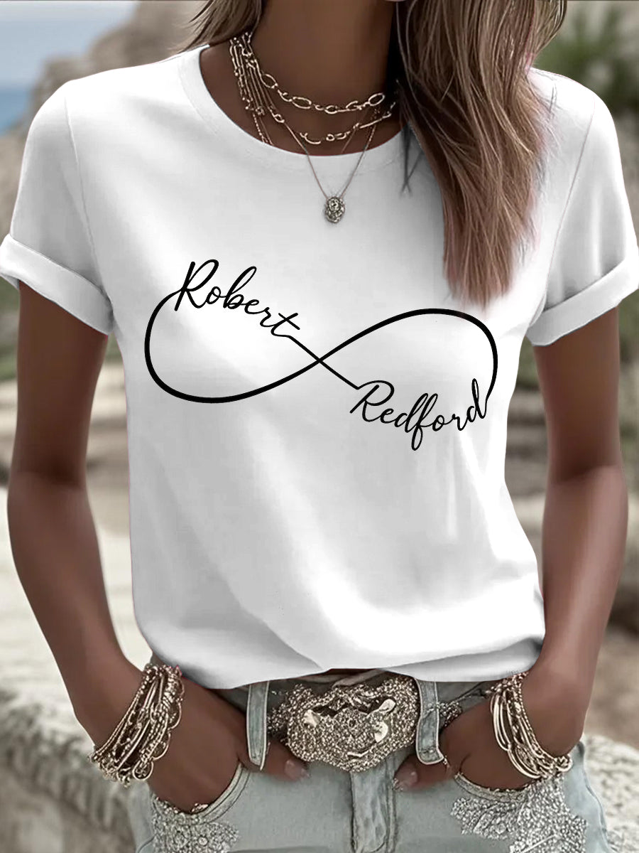 Lady retro western tribute casual tshirt