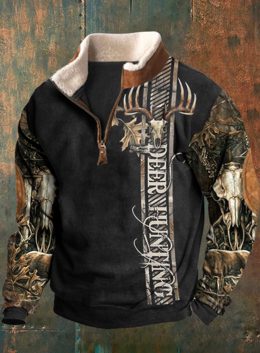 Pánské retro western casual sweatshirt