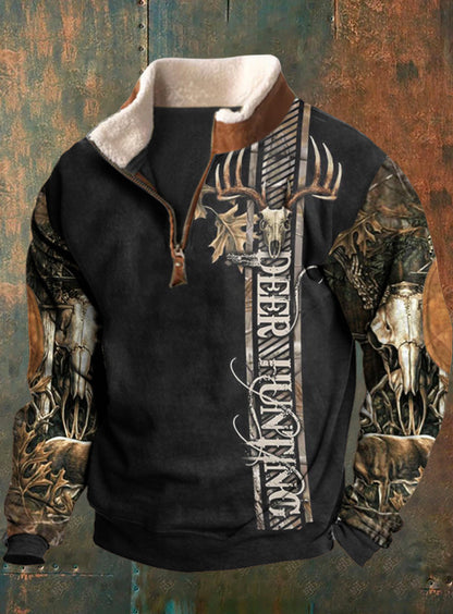 Pánské retro western casual sweatshirt