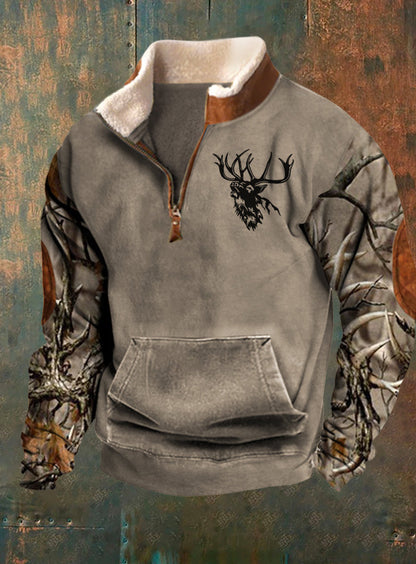 Pánské retro western casual sweatshirt