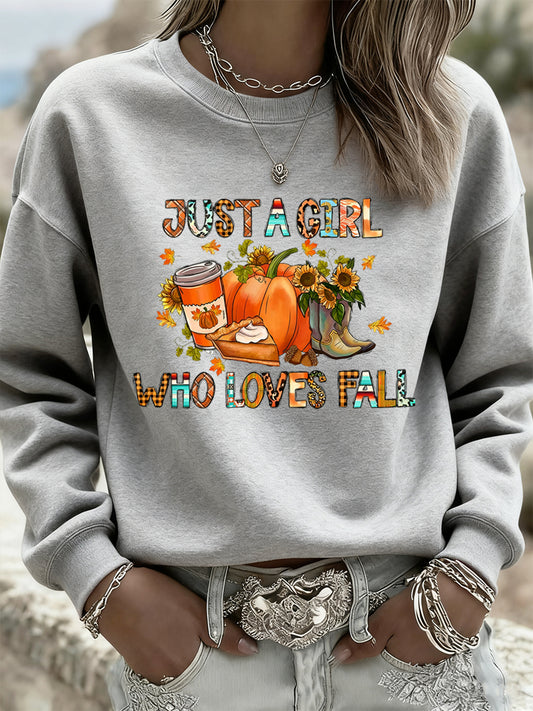Ženské díkuvzdání umění casual crewneck sweatshirt top