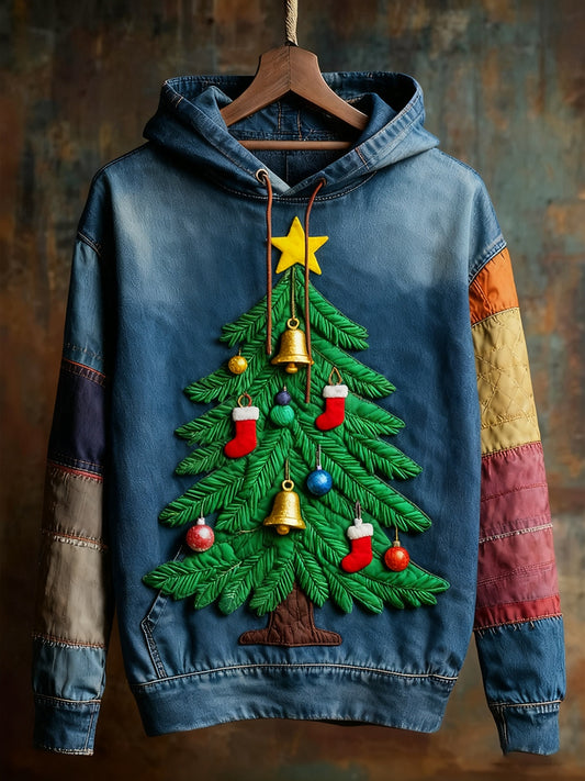 Unisex animal art print casual vintage hoodie